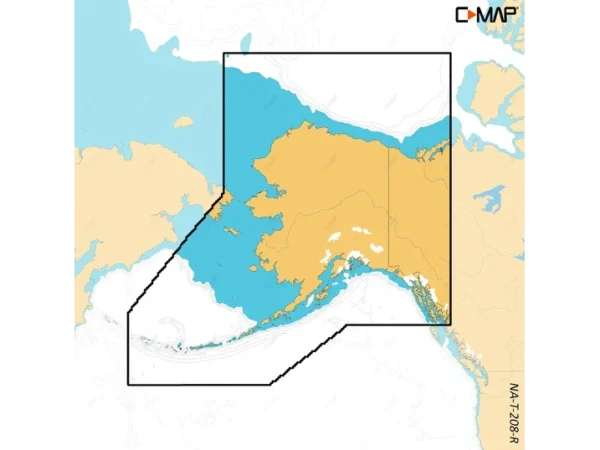C-MAP Reveal X Coastal Alaska microSD