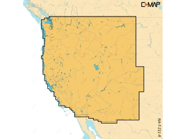 C-MAP Reveal X Inland US Lakes North West microSD