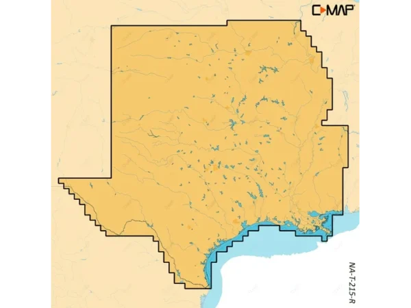C-MAP Reveal X Inland US Lakes South Central microSD