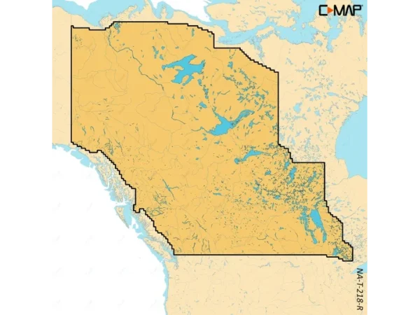 C-MAP Reveal X Inland Canada Lakes West microSD - Image 1