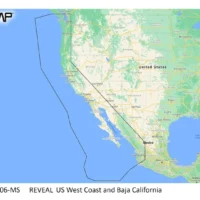 C-MAP Reveal Coastal US West Coast and Baja