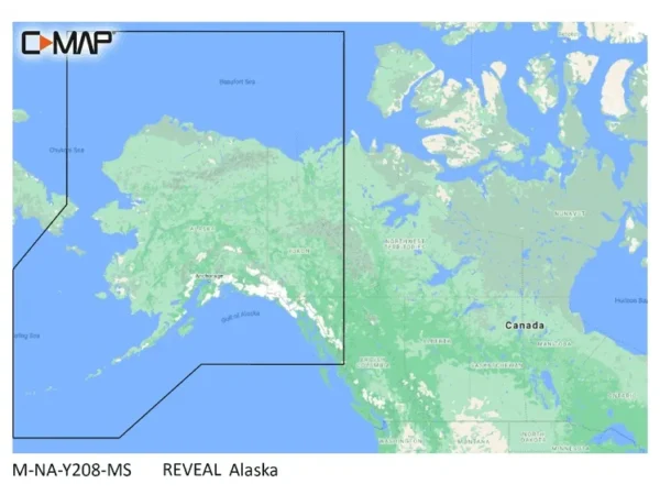 C-MAP Reveal Coastal Alaska