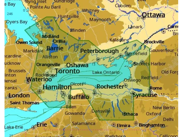 C-MAP M-NA-D934 4D Local Lake Ontario And Trent Severn