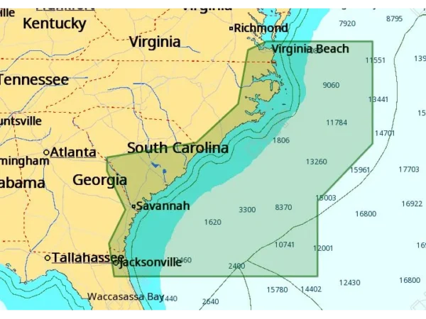 C-MAP M-NA-D942 4D Local Norfolk To Jacksonville