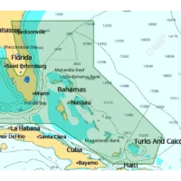 C-MAP M-NA-D943 4D Local Florida And The Bahamas