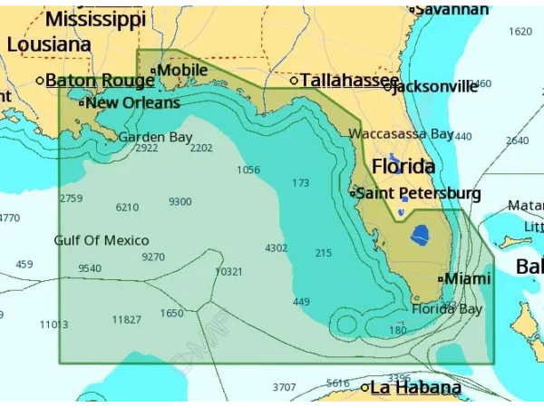 C-MAP M-NA-D944 4D Local St Lucie Inlet - New Orleans