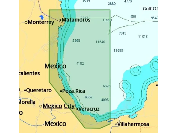 C-MAP M-NA-D946 4D Local Browwnsville - Coatzacoalcos