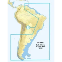 C-MAP SA-M501 Max Wide SD Gulf Of Paria - Cape Horn