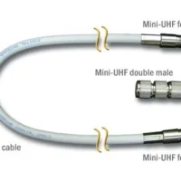 Digital 10ft RG8X W/Mini UHF Female & Mini UHF Double Male