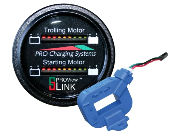 Dual Pro Lithiumm Battery Status Indicator Dual Marine Round Display