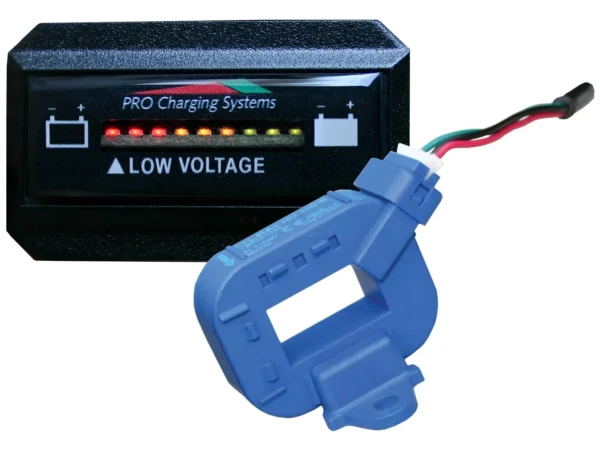 Dual Pro Lithiumm Battery Status Indicator Horizontal Display