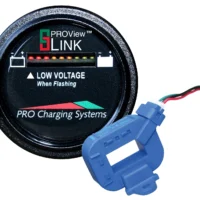 Dual Pro Lithiumm Battery Status Indicator Single Round Display