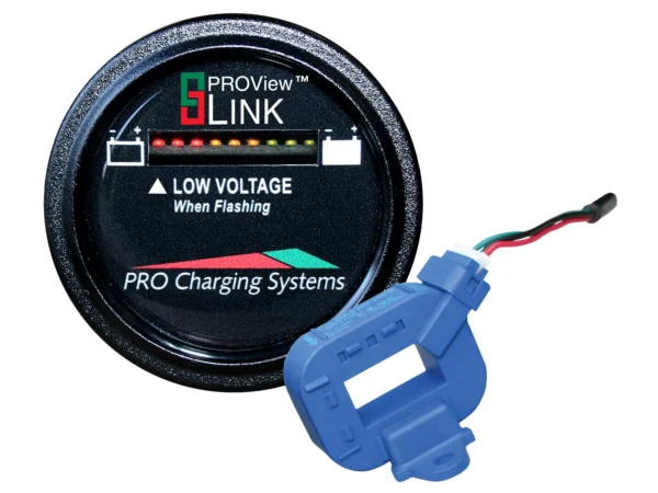 Dual Pro Lithiumm Battery Status Indicator Single Round Display - Image 1