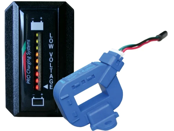 Dual Pro Lithiumm Battery Status Indicator Vertical Display