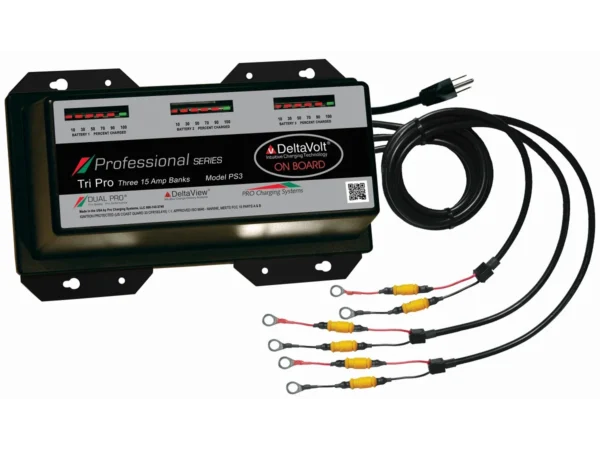 Dual Pro PS3 Battery Charger 3 Bank 45 Amps - Image 1