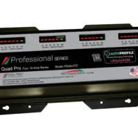 Dual Pro PS4AUTO Battery Charger, Auto Profille 4 Bank 60 Amps
