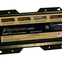 Dual Pro SS4AUTO Battery Charger, Auto Profile 4 Bank 40 Amps