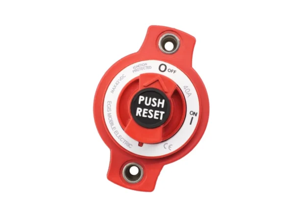 EGIS 40A Mini Breaker Disconnect Switch Panel Mount - Image 1