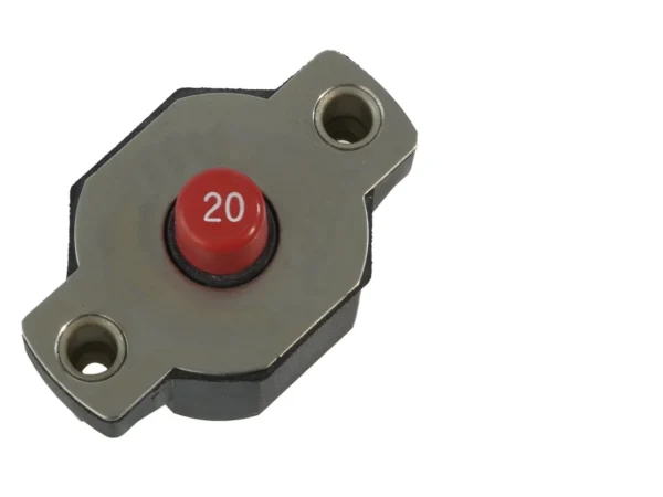 EGIS 20A Medium Duty Push Button Circuit Breaker - Image 1