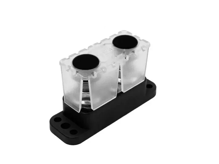EME6252200_001 EGIS PowerBar Dual M10 (3/8) Studs - 250A w-Cover Retail Pack - Image 1