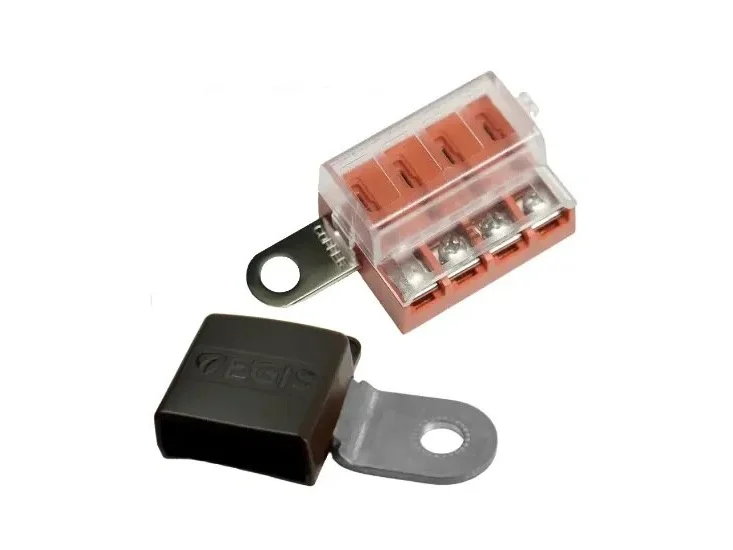 EME802304_001 EGIS Ring Terminal Fuse Block and Busbar Kit Battery Mount Retail Pack - Image 1
