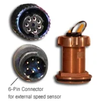 Furuno 235DT-MSE Low Profile Bronze Thru-Hull  Depth and Temp NMEA0183 Smart Sensor