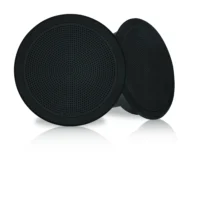 Fusion FM-F65RB 6in Black Round Flush Mount Speakers