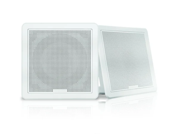 Fusion FM-F65SW 6.5in White Square Flush Mount Speakers