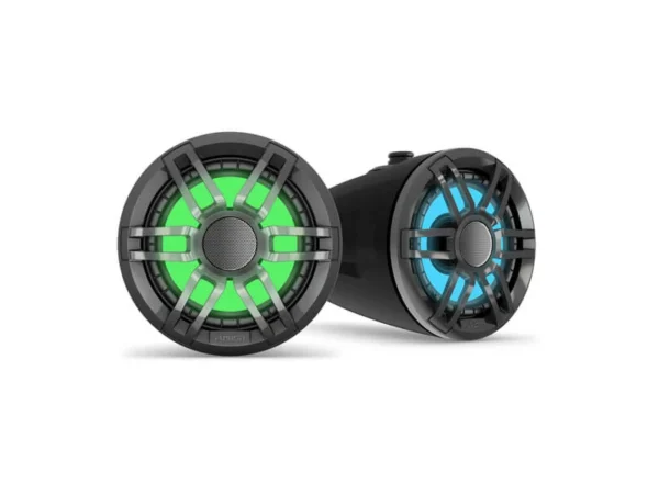 Fusion XS-FLT652SPB 6.5in Towe Speaker Black With RGB Lighting