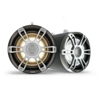 Fusion SG-FLT883SPB 8.8in Towe Speaker Black 3i With CRGBW Lighting
