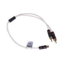 Fusion MS-RCAYM 1Female-2Male Shielded Twisted RCA Y-Cable