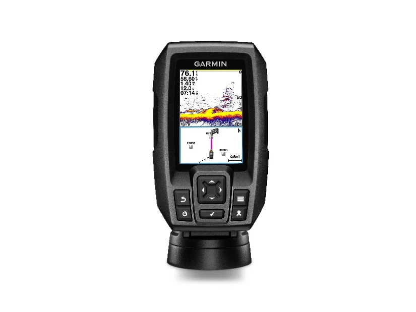 GAR0100155000_2-49 Garmin Striker 4 3.5in Color Fishfinder GPS Track Plotter - Image 1