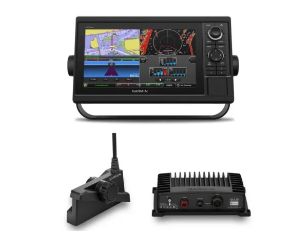 Garmin GPSMAP1022 10in Plotter LIVESCOPE Plus Bundle Worldwide Basemap