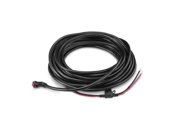 Garmin 010-12067-10 48ft Power Cable for XHD2, 12AWG Right Angle Connector