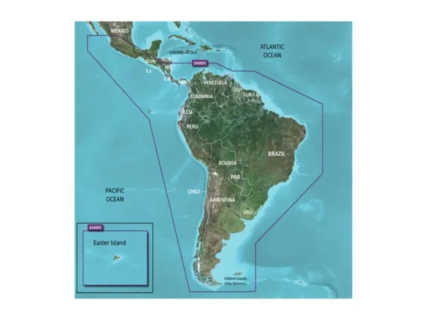 Garmin HXSA600X G3 Micro South America Coastal Chart