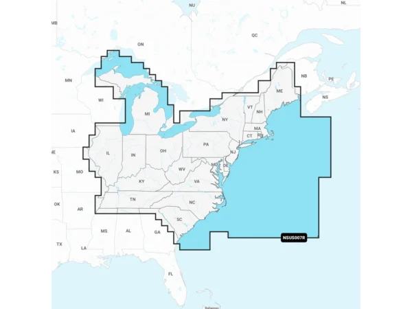 Garmin NSUS007R Navionics+ U.S. East microSD - Image 1