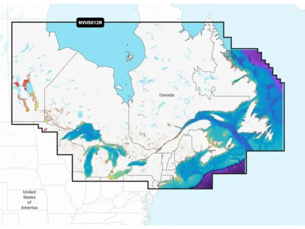Garmin NVUS012R Navionics+ Vision+ Canada East & Great Lakes microSD