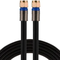 RG6 Coaxial Cable 50ft With F-type Connectors