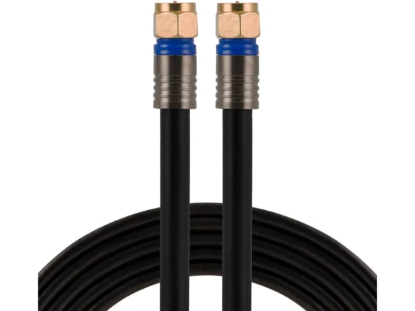 RG6 Coaxial Cable 50ft With F-type Connectors