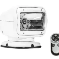 Golight GT Series Halogen Wireless Handheld Remote White Permanent Mount 12V
