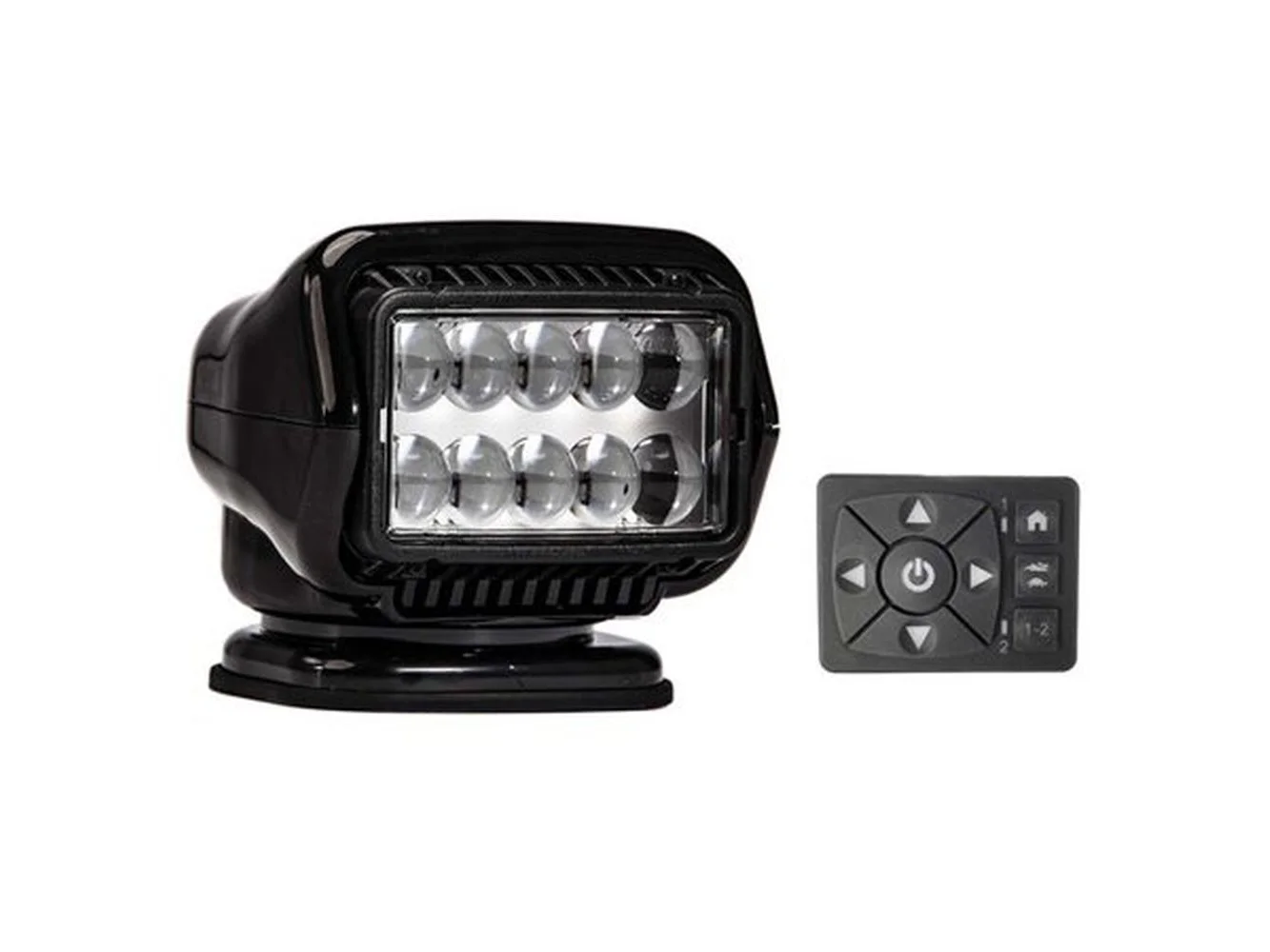 GOL30214ST_001 Golight Stryker ST LED Black Hard Wired Dash Control - Image 1