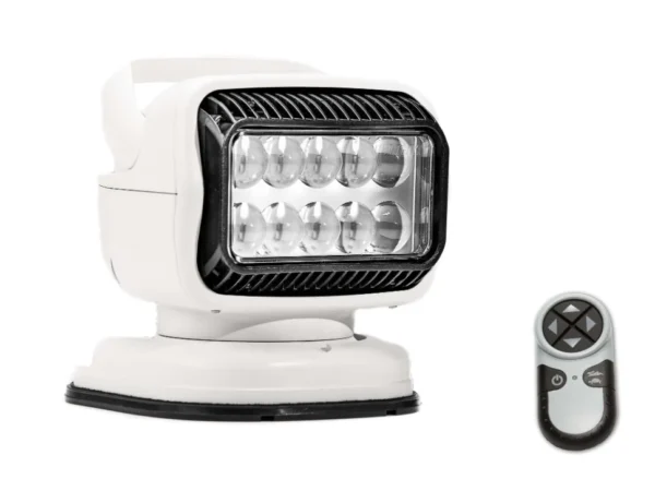 Golight GT Series LED White Wireless Handheld Remote Permanent Mount Shoe 12v - Image 1