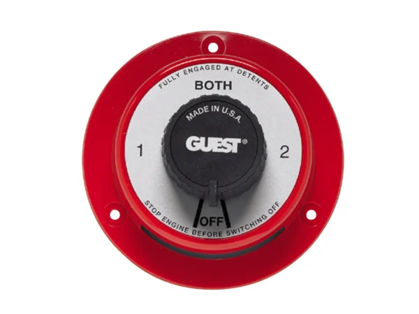 Guest 2101 Battery Switch 4 Pos W/O Field Disconnect - Image 1