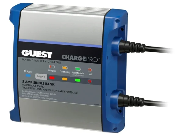 Guest 2708A 5A 1 Bank 120V Input Battery Charger - Image 1