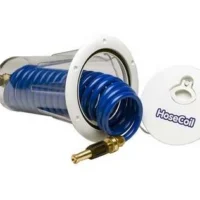 HoseCoil Flush Mount Enclosure with 15ft 3/8in Hose