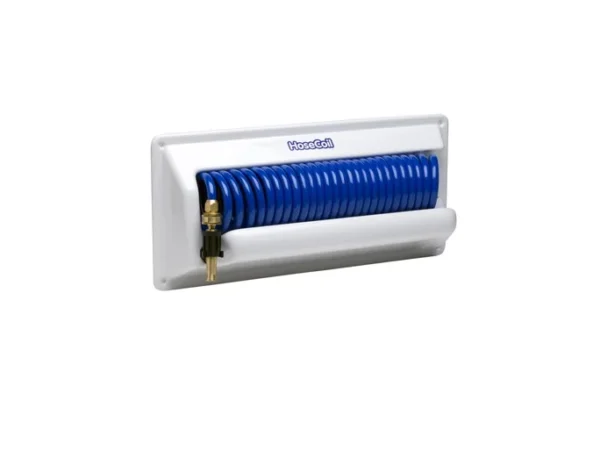 HoseCoil Horizontal Mount Enclosure with 5ft Feeder Hose