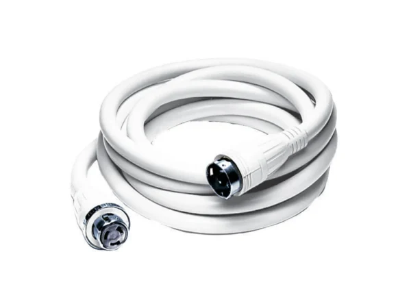 Hubbell HBL61CM42W 50A 250V 25ft White Shore Cord