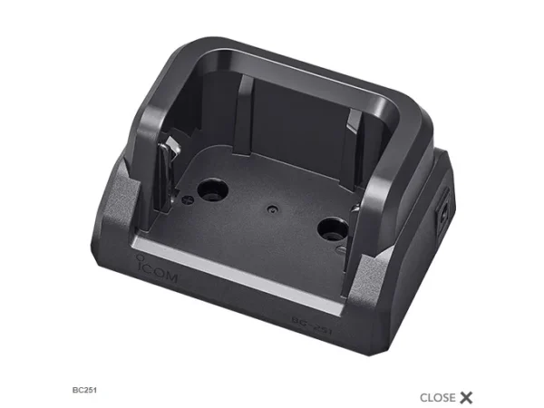 Icom BC251 Rapid Charging Base For BP306 battery Requires Power Adapter