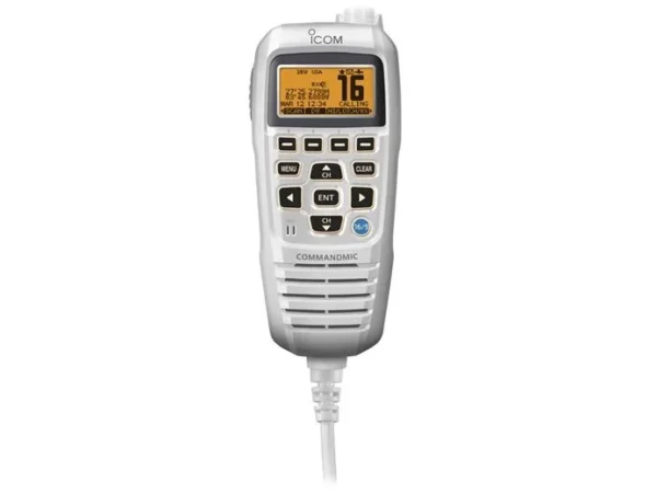 Icom HM195SW Command Mic IV Super White Second Station - Image 1