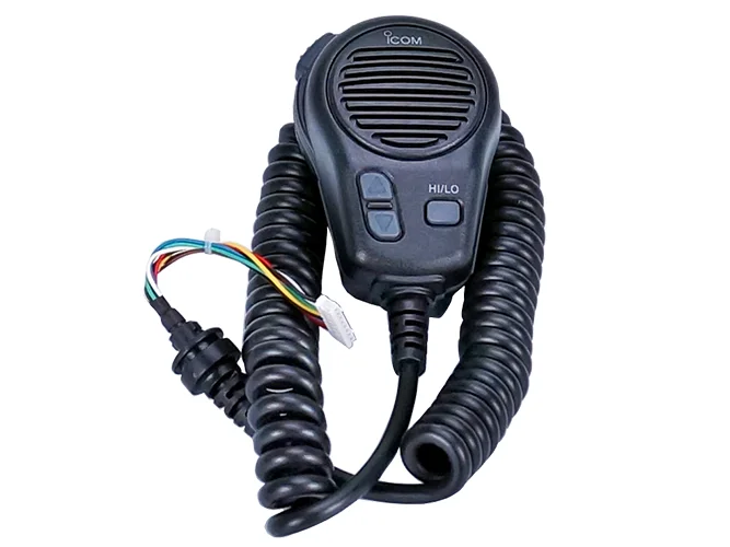 ICOHM196B Icom HM196B Black Microphone Replacement For M424 - Image 1